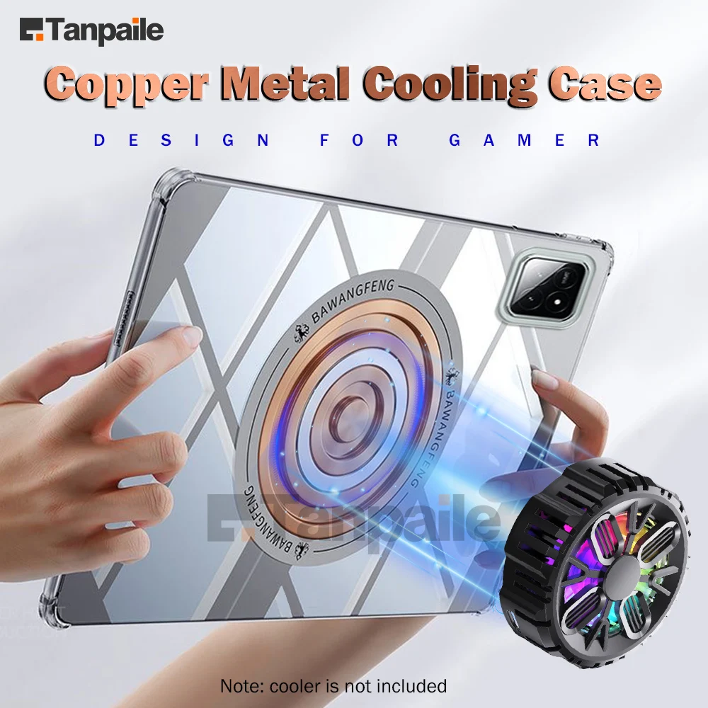 Soft Magnetic Copper Cooling Case For Xiaomi Pad 6 Pro Max 5 4