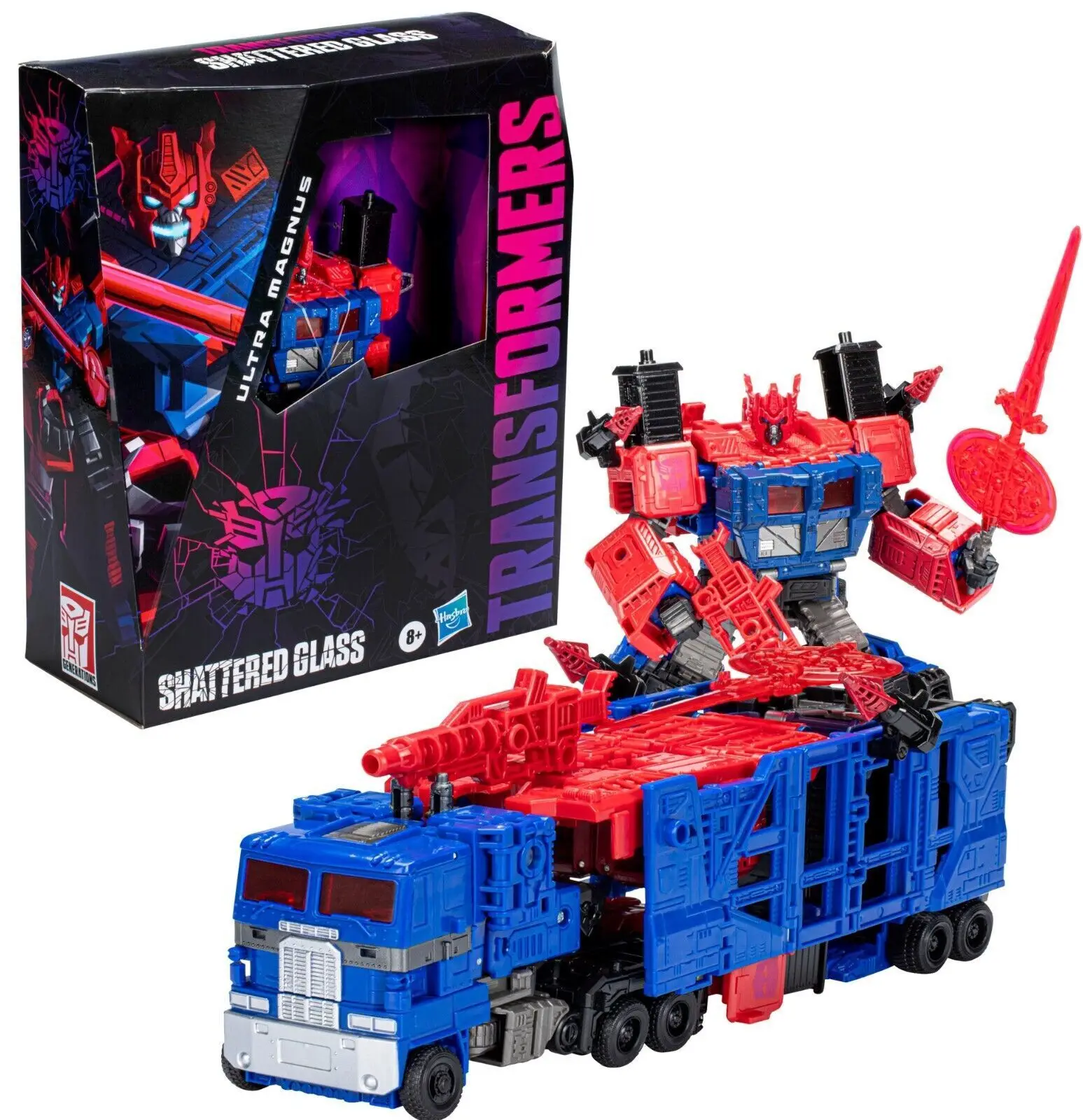 

Hasbro Transformers Generations Shattered Glass Collection Ultra Magnus & IDW’s Toys F4118