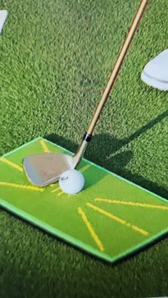 Golf Strike Pad - Premium Practice Golf Mat for Swing Training