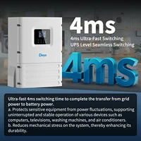 Inverter hors réseau Deye 6000W SUN-6K-OG02LP1-EU-AM1 6kW avec entrée PV 9600W, chargeur 135A, IP65, WiFi intégré, zéro exportation vers le réseau 4