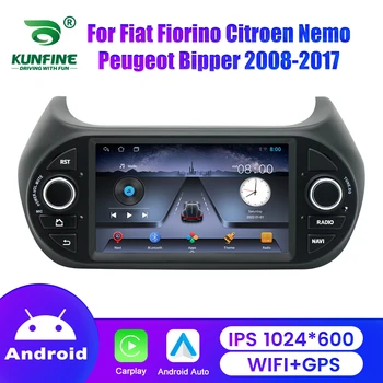 7 "2Din Android Auto Radio Stereo GPS Carplay Multimedia Video Auto Radio Per Fiat Fiorino Qubo Citroen Nemo Peugeot Bipper 08-17