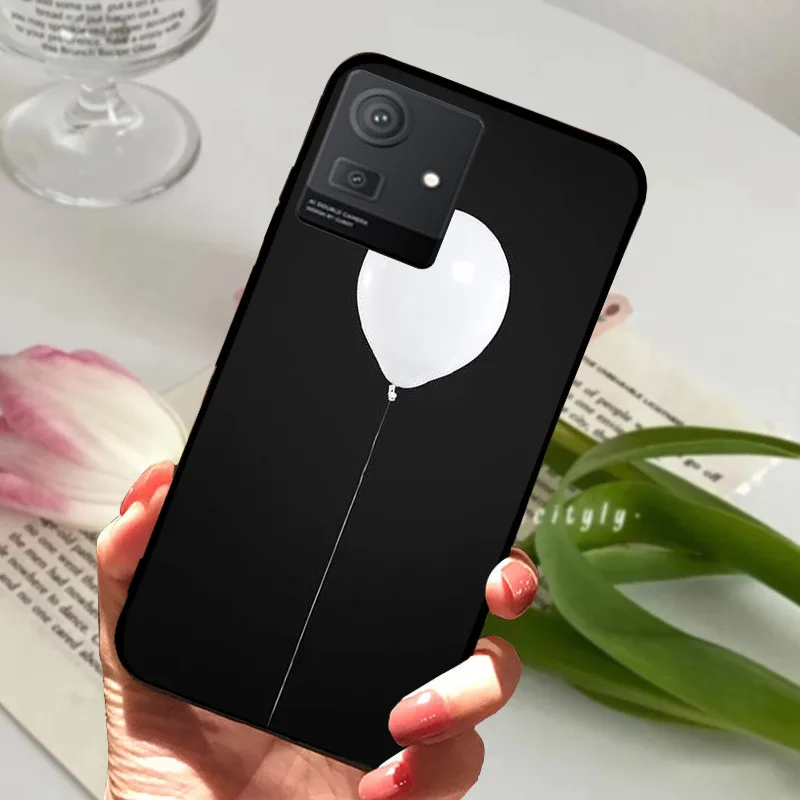 Shockproof Soft TPU Silicone Phone Case with Cartoon Matte Design
