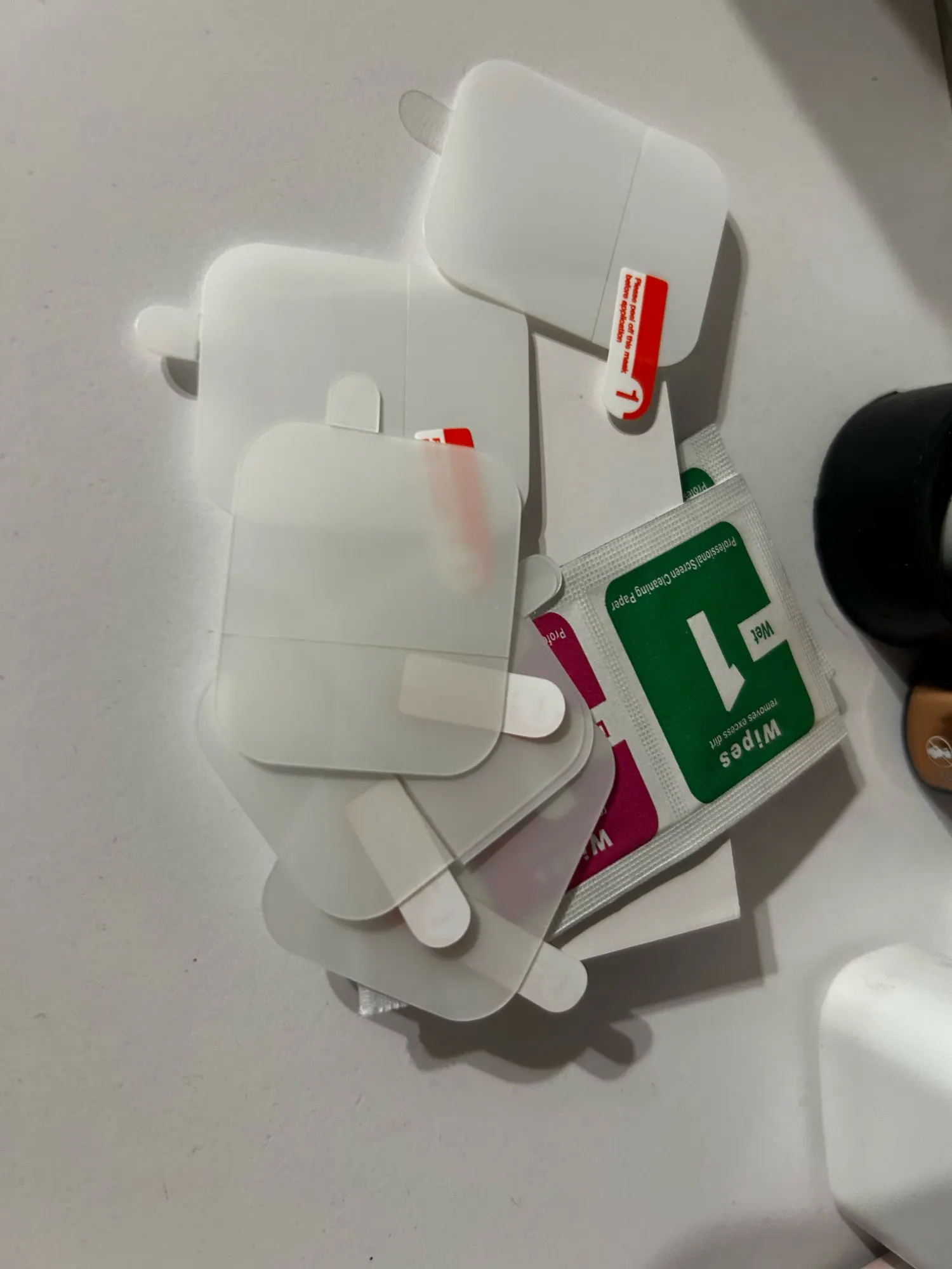 5er-Pack Hydrogel-Folie – Unsichtbarer Displayschutz für alle Apple Watch Modelle photo review