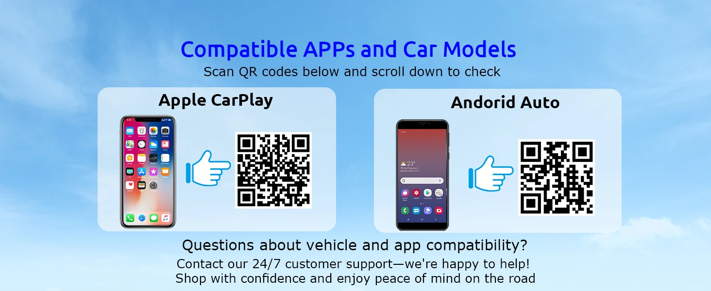 ESSGOO 10,26 Zoll tragbare, kabellose Carplay-Universalhalterung für Wohnmobile, LKWs, Autoradios, Android Auto, Bluetooth, FM, Lenkradsteuerung, einfach zu installieren – Detail 26