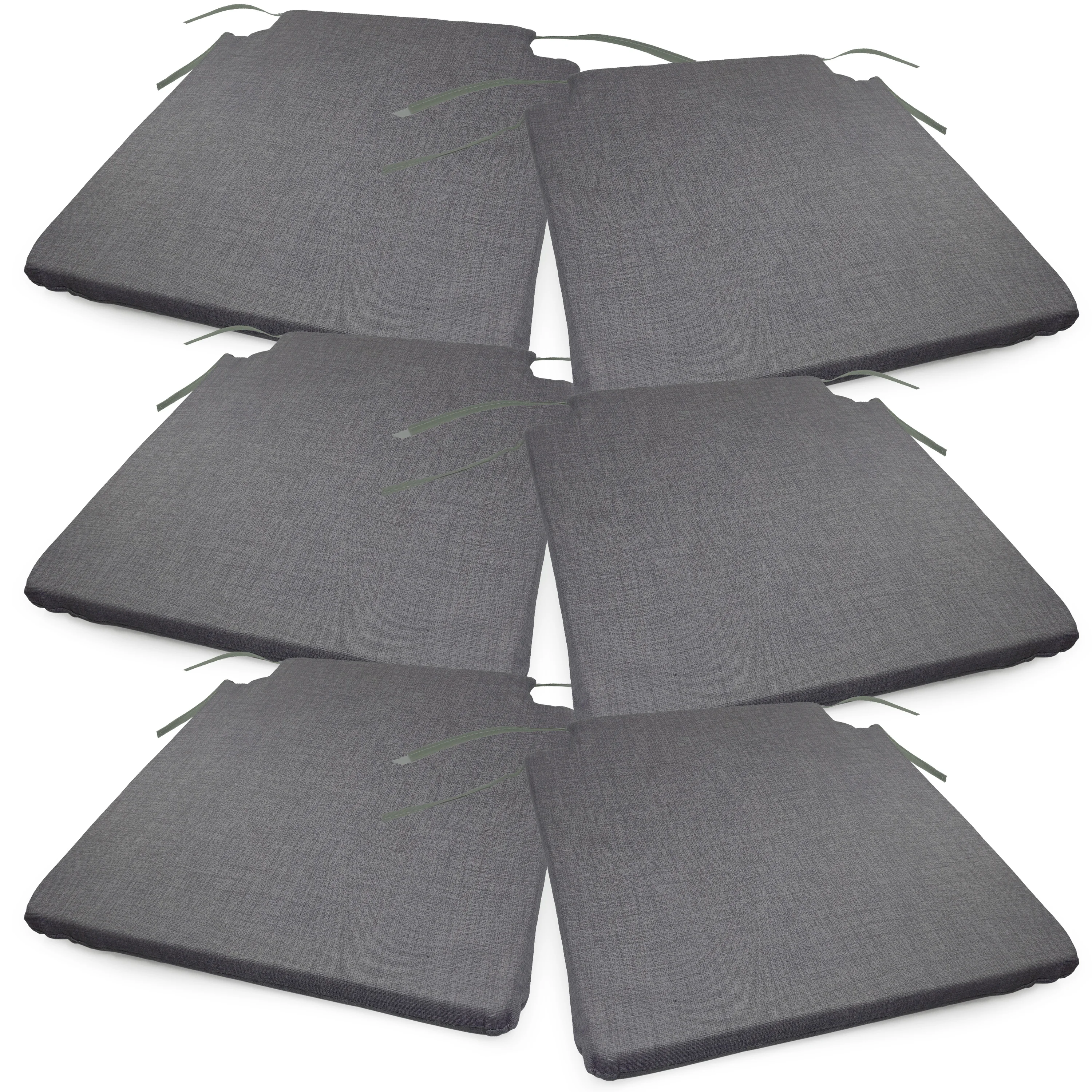 Set di 1/2/4) Cuscini per Sedie A Forma di U con Lacci, Cuscino De Sedile da Sala da Pranzo, Cuscino per Sedia da Cucina Antiscivolo/Cuscini per Sedili con Cerniera