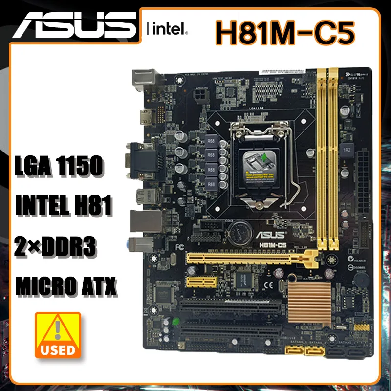1150 motherboard H81M C5 motherboard lga 1150 ddr3 intel h81 16gb pci e