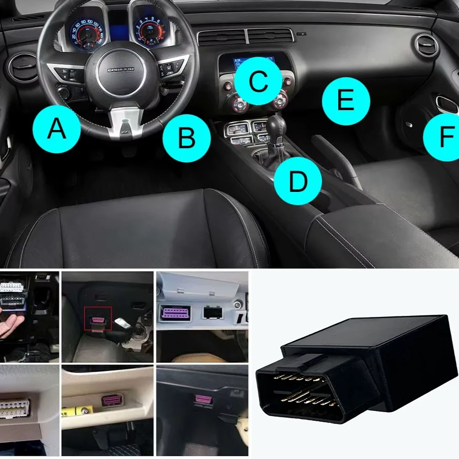 OBD Plug N Play 4G Backup Vehicle Anti-LossGPS Tracker Device with Free APP Tracking For Cars and Trucks