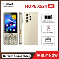 UNIWA HOPE XS24 4G Touch Screen Keypad Phone Android 8.1 Dual SIM Card Quad Core 3.5Inch 2GB+16GB 2500mAh Cellphone Whatsapp GPS