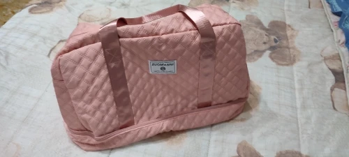 Sac de Voyage Léger Pliable 40L – Fourre-Tout de Sport et Week-End avec Bandoulière Réglable – Sac de Nuit Cabine Homme/Femme photo review