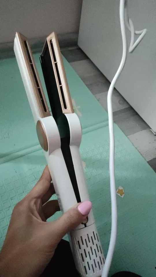 2 In 1 Hair Straightener multi styler Hair Dryer 110000rpm electric hair brushes Straightening Air Intuitive Airflow photo review