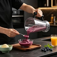 Robot culinaire multifonction 8 en 1, 9500W, mixeur haute vitesse 3L 32000 tr/min, presse-agrumes, hachoir à viande, mixeur à smoothies, appareil de cuisine 8