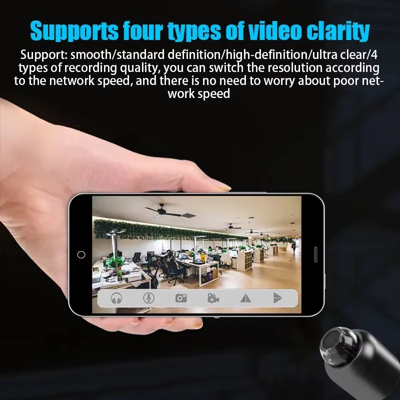 X5 Mini Night Vision 1080P Wireless Surveillance Camera Lightweight Clear Portable Motion Detection Premium Quality 4