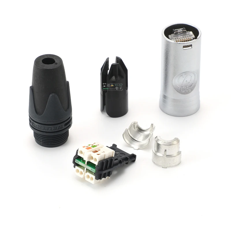NEUTRIK Cat 6 Network CAT6A RJ45 Plug Cable Connector Sheath
