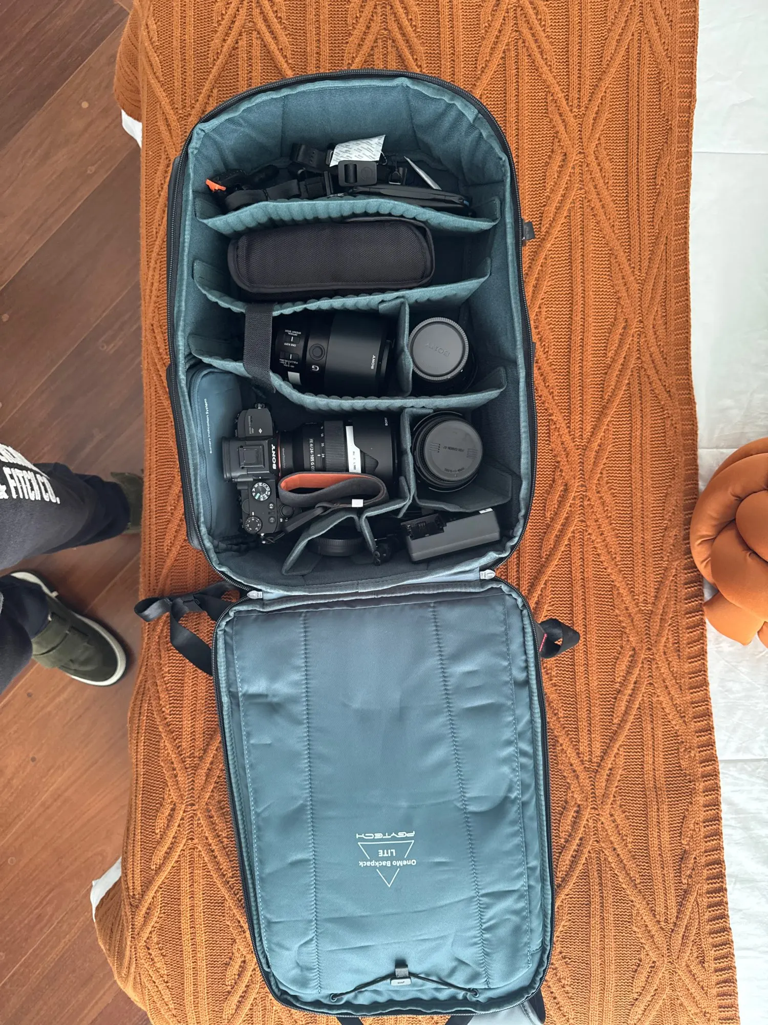 PGYTECH OneMo Lite Camera Backpack 22L For DJI Sony Canon Nikon