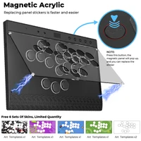 Haute42 C16 Magnetic Leverless Hitbox Controller Stickless Arcade Controller Keyboard For PC/ PS5/PS4 Hitbox Fighting Stick - Image 4