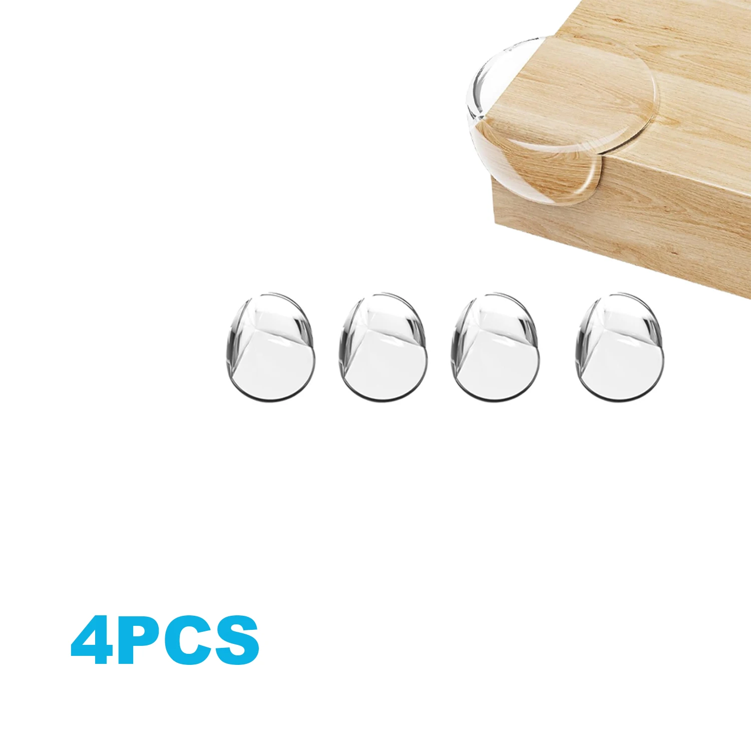 Tischeckenschutz für Babymöbel, Eckenschutz, transparent, für Kinder, kollisionssicher, Kantenschutz, Baby-Sicherheit, Tischkantenschutz