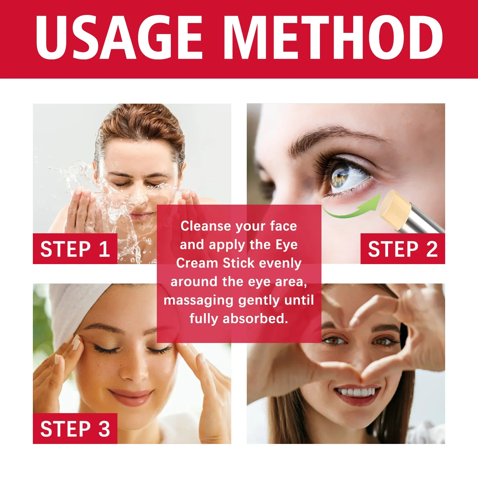 Anti Wrinkle Eye Cream Retinol Stick Lighten Puffy Dark Circles Bag Remover Lift Whitening Moisturizing Repair Eye Beauty Health_voghion.com