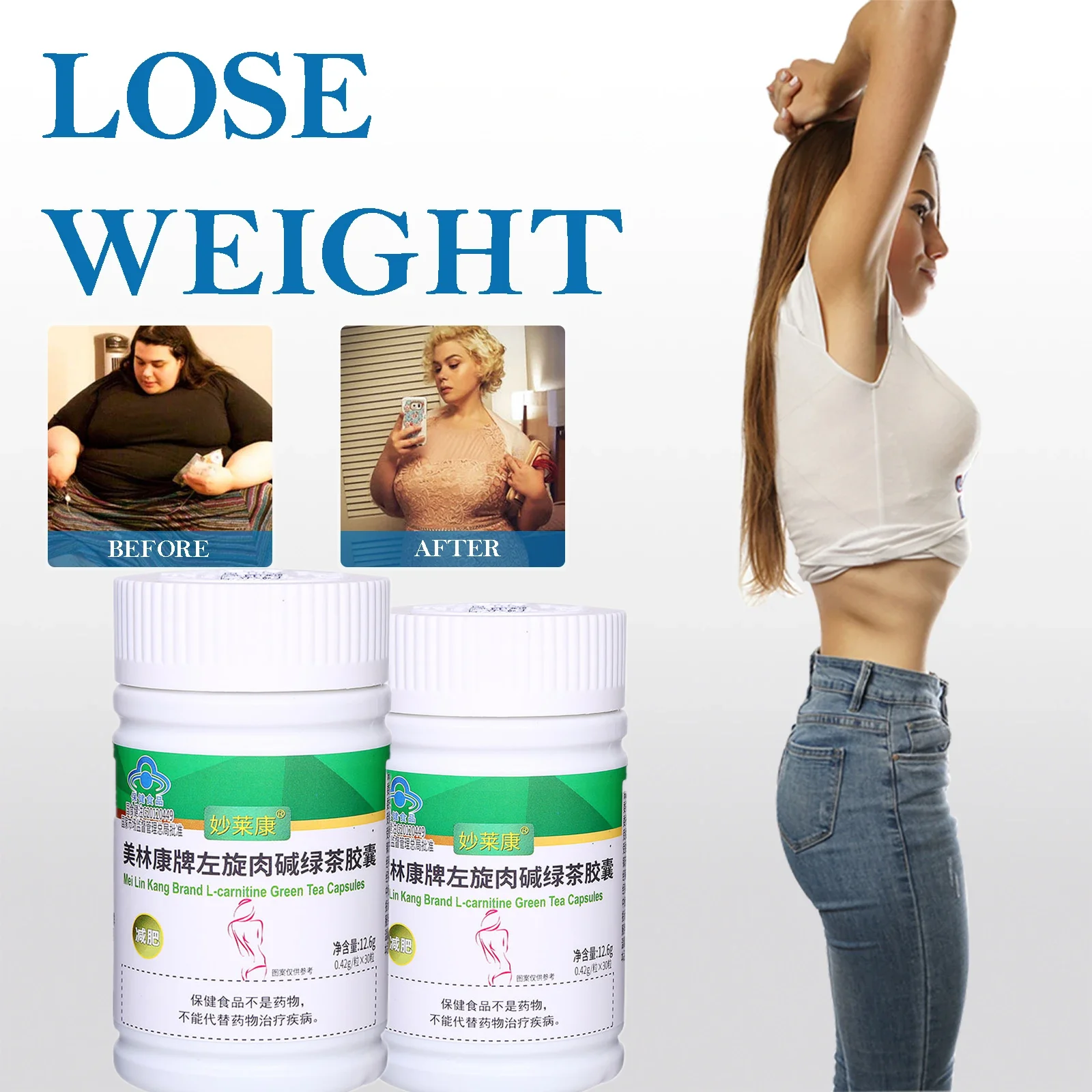 

Strongest Fat Burning and Cellulite Slimming Products for Men & Women Herbal Extract Weight Loss Diet Detox Decreased Appetite