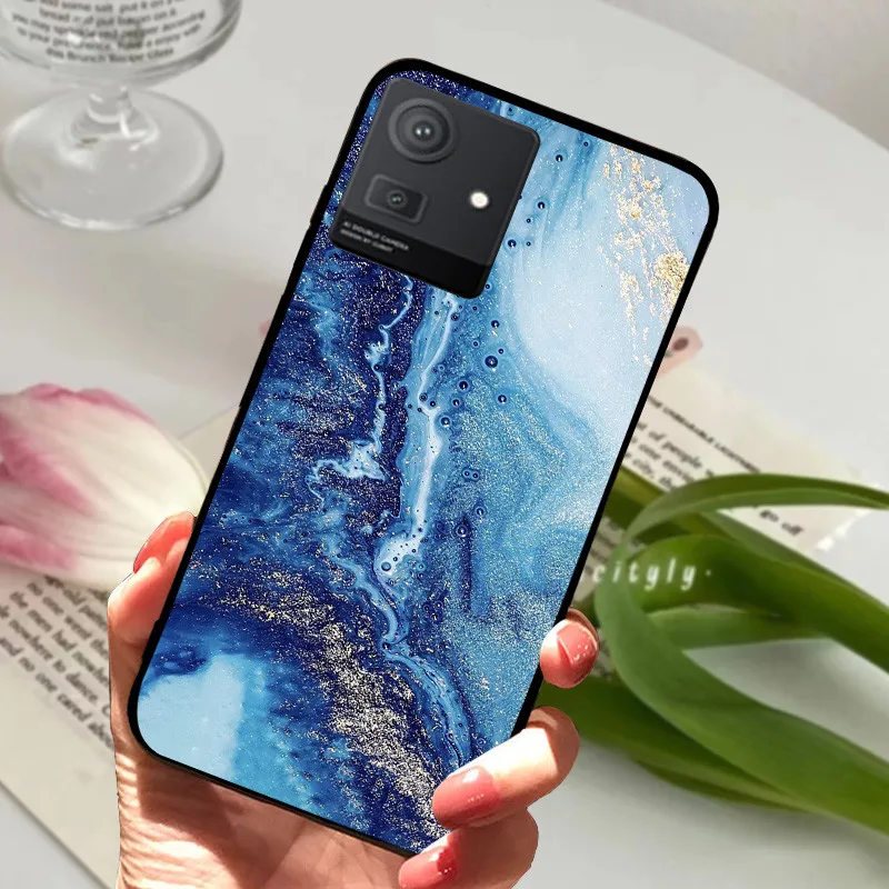 Shockproof Soft TPU Silicone Phone Case with Cartoon Matte Design