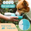 Pet Travel Water Bottle Universal For Cats Dog Food Dispenser Puppy Water Bottle Leak Proof Walking Cup For Outdoor Use Bowl 2