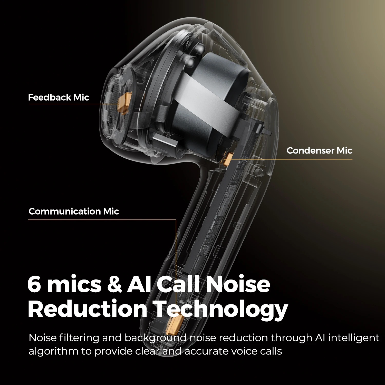 SoundPEATS Air4 bezprzewodowe słuchawki douszne Bluetooth 5.3 QCC3071 aptx adaptacyjne bezstratne, 6 mikrofonów, słuchawki hybrydowe z aktywną redukcją szumów