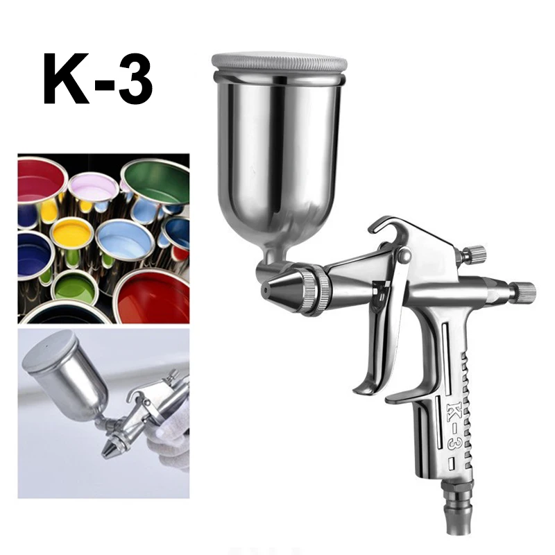 K3 Mini Paint Air Spray Gun 0.5mm Atomizing Nozzle Air Sprayer