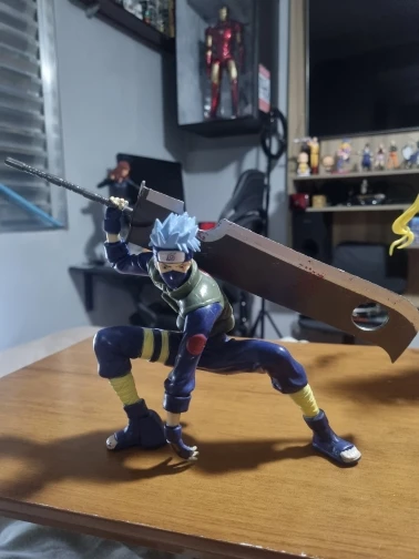 Anime Naruto Hatake Kakashi Figures NARUTO Accessories Action Figure Model Doll Cartoon Kids Children Toys Cool Birthday Gifts photo review