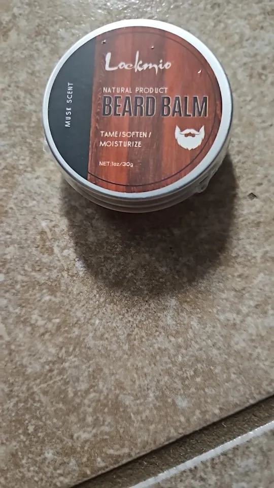 Beard Nourish Moisturizing Cream Men Whisker Balm Promote Hair Growth Moustache Wax for Groomed Charming Beards Styling Products photo review