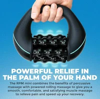 Deep tissue massage gun for muscle recovery and neck relief