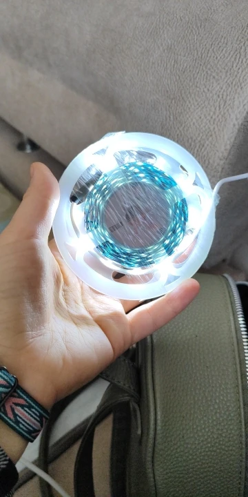 DC5V USB LED Strip 2835 Dimmable Touch Switch Backlight TV Light photo review