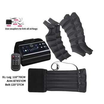 Massaggiatore a compressione d'aria Circolazione del piede delle gambe Pressoterapia Reovery Stivali Aria Promuove il rilassamento del sangue