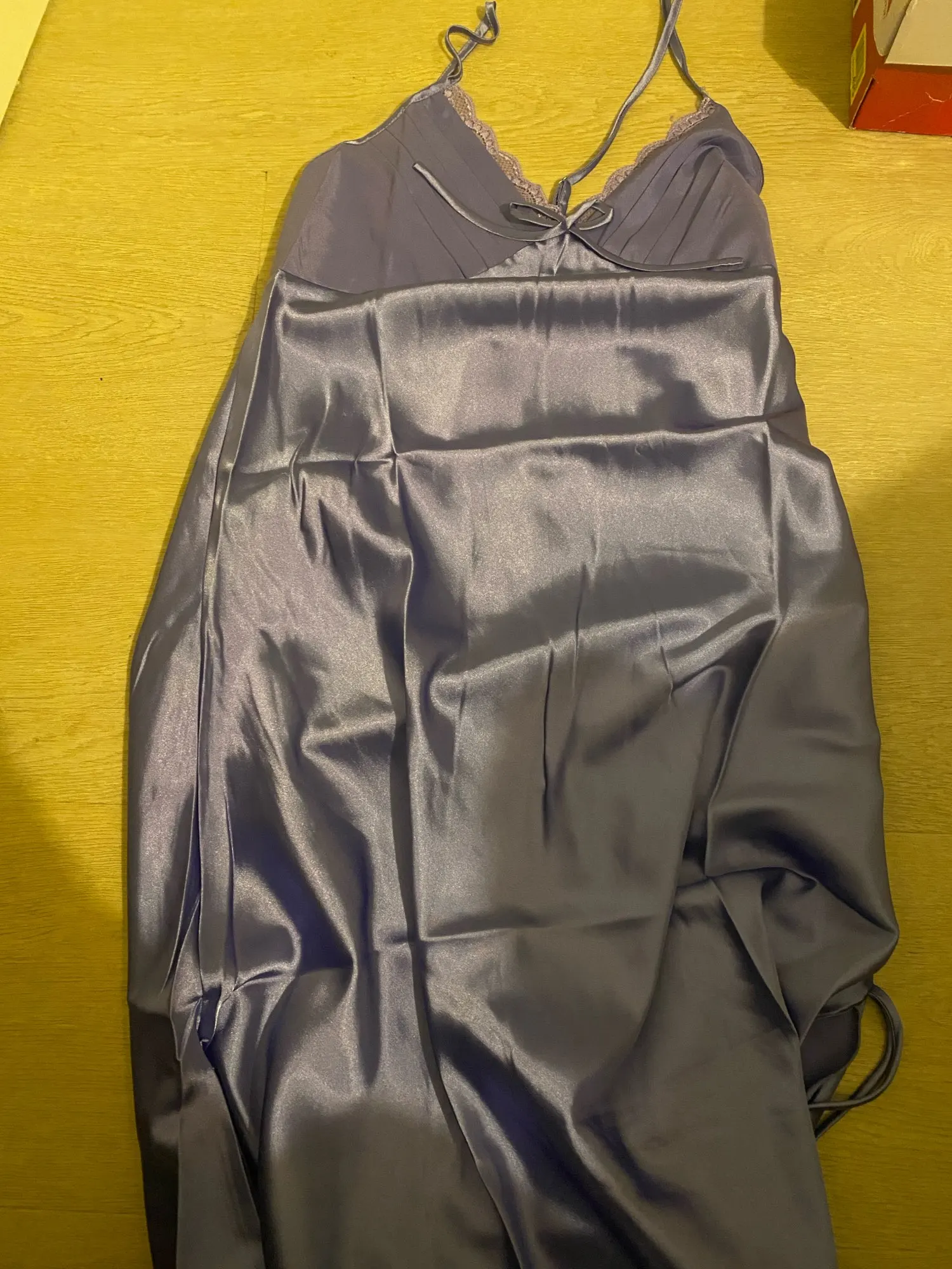 Nightgowns For Women Long Sleeveless Night Gowns Satin Silk Chemise Lingerie Slip Dress Sexy Nightwear Sleep Shirt for Ladies photo review