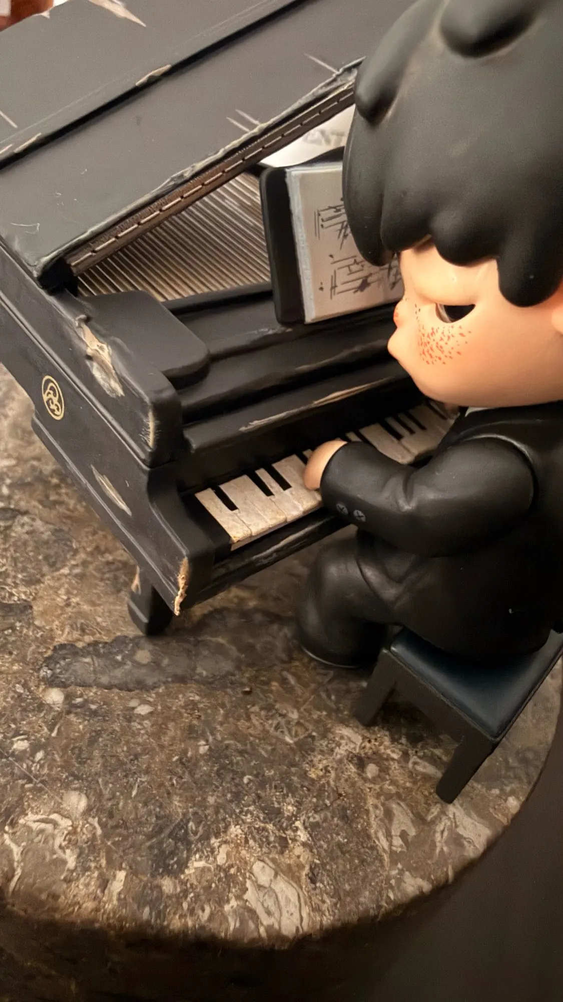 POP MART Hirono The Pianist Figure Limited Edition Limited to 2pcs