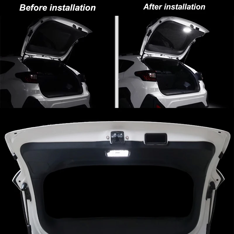 Car LED Car Trunk Lamp Tailgate Lights Range Cargo Luggage Bright For Subaru For