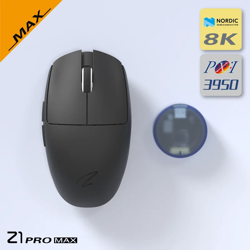 Zaopin Z1 PRO MAX Three Mode 8K PAW3950 Mouse 2.4G Bluetooth