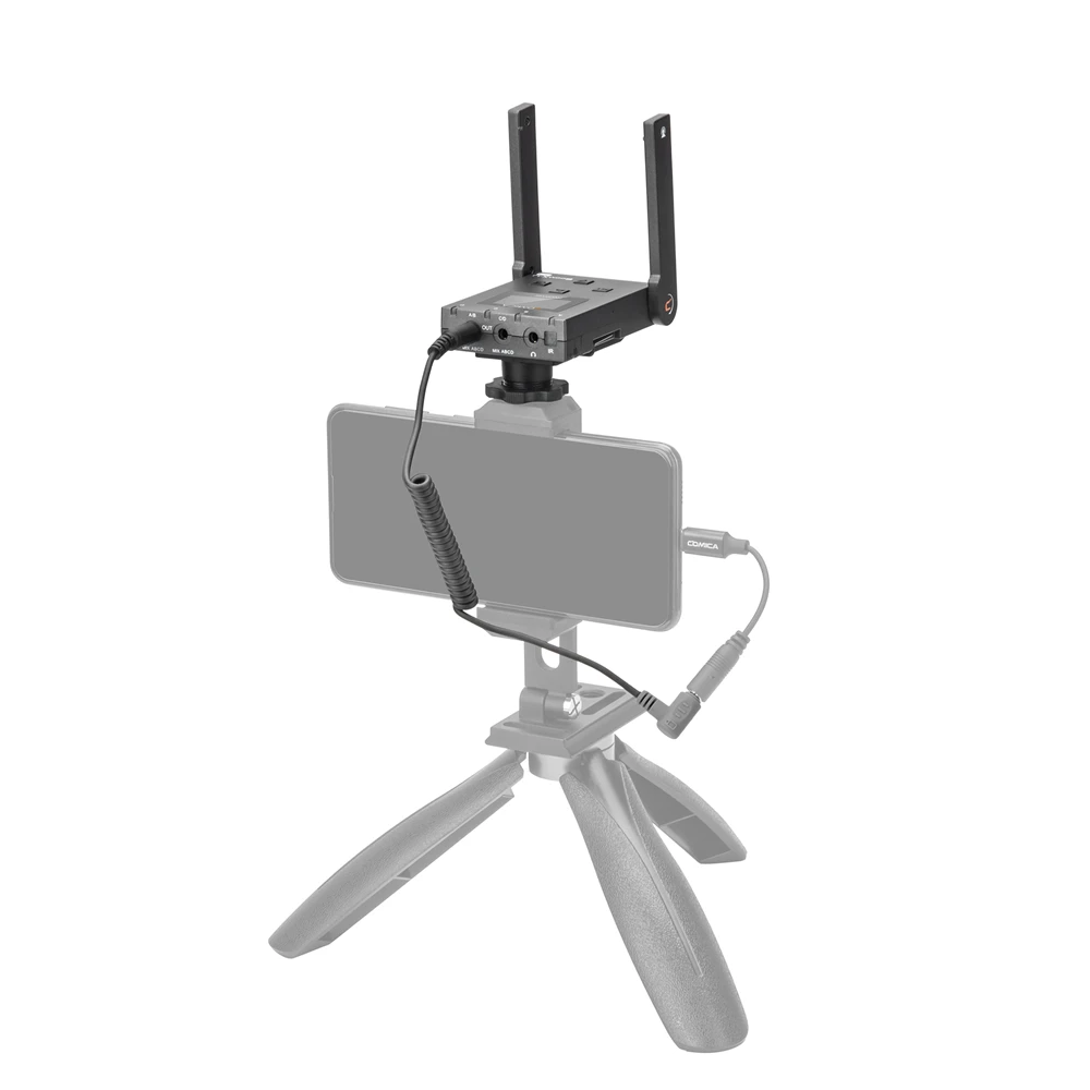 BoomX-U QUA UHF Wireless Lavalier Microphone 24-Channel Wireless Lapel For DSLR