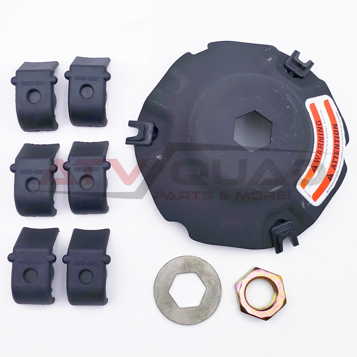 Ramp Plate Slider Nut Washer Kit for CFmoto 400 450 500S 520 500HO 550 X550 U550 Z550 X5H.O. 0GR0-051002 0GR0-051005 0GR0-051006