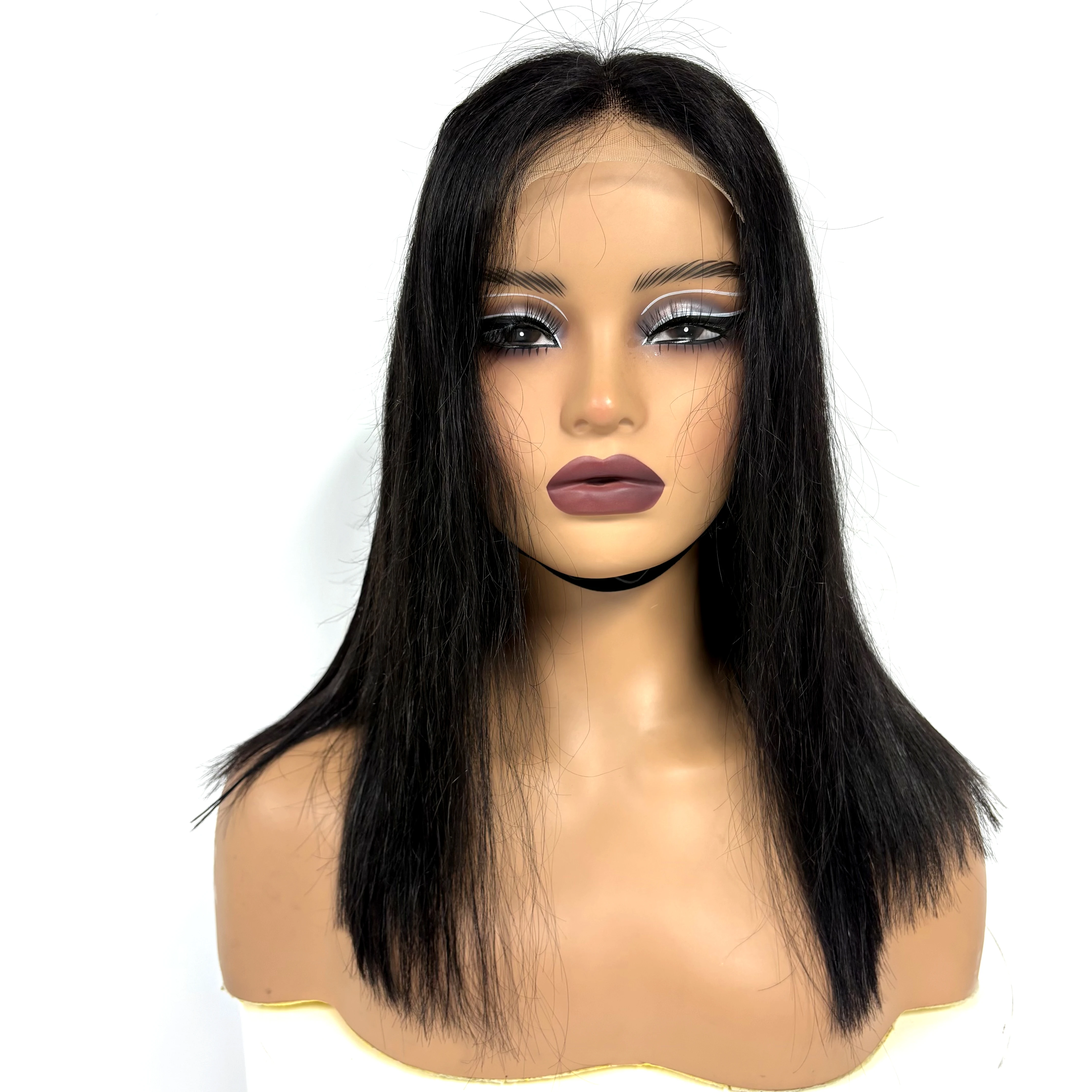 4x4 Lace Closure Glueless Natural Straight Bob Wig 100% Human Hair Wigs for Women Pre Plucked Pre Cut Lace Wigs for Black Women 3