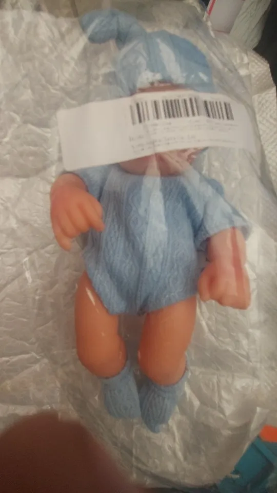 20CM Reborn Baby Doll Toddler Real Soft Touch Mini Soft and Full Body Silicone Reborn Toddler Doll lifelike Newborn Doll Toys photo review