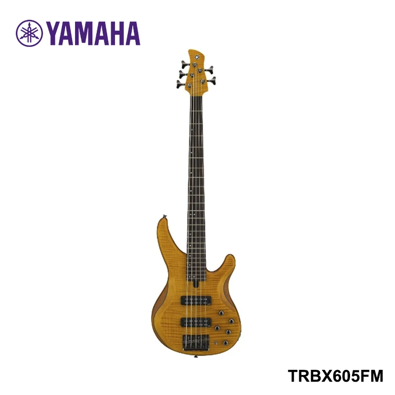 ヤマハ-プロフェッショナルエレクトリックベースギター、trbx605fm 
