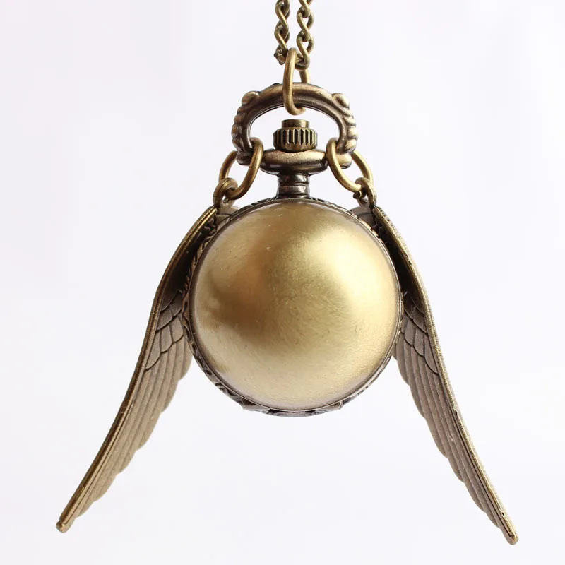 Charming Black Pocket Watch Necklace Pendant - Children's Quartz Timepiece Gift