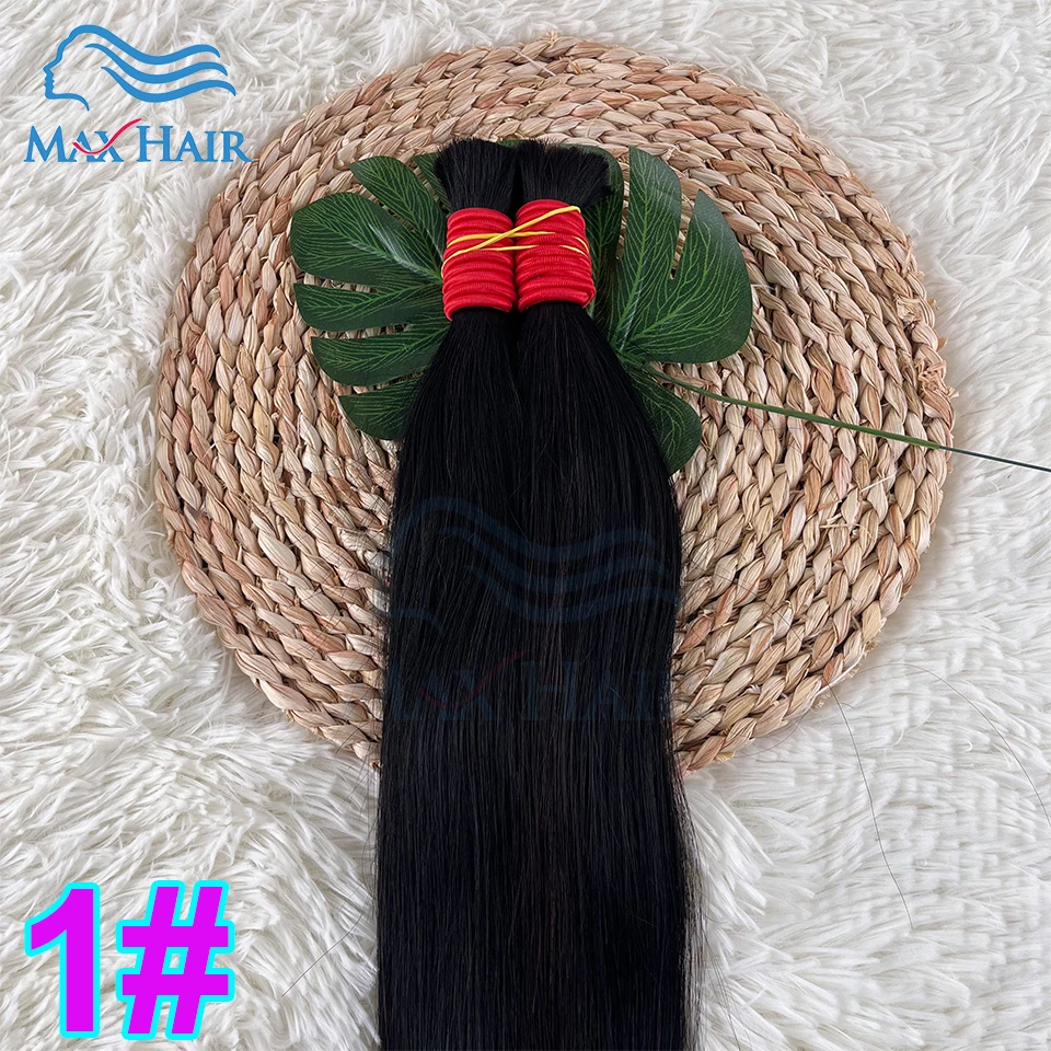 Human Hair Bulk No Weft 100% Bundles 613 Straight Highlight Original Bulk Extensions Russian Natural Unprocessed Blonde hair