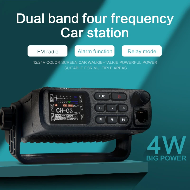 CBRadio2627mhzMiniMobileCarAmateurRadioStationTransceiver