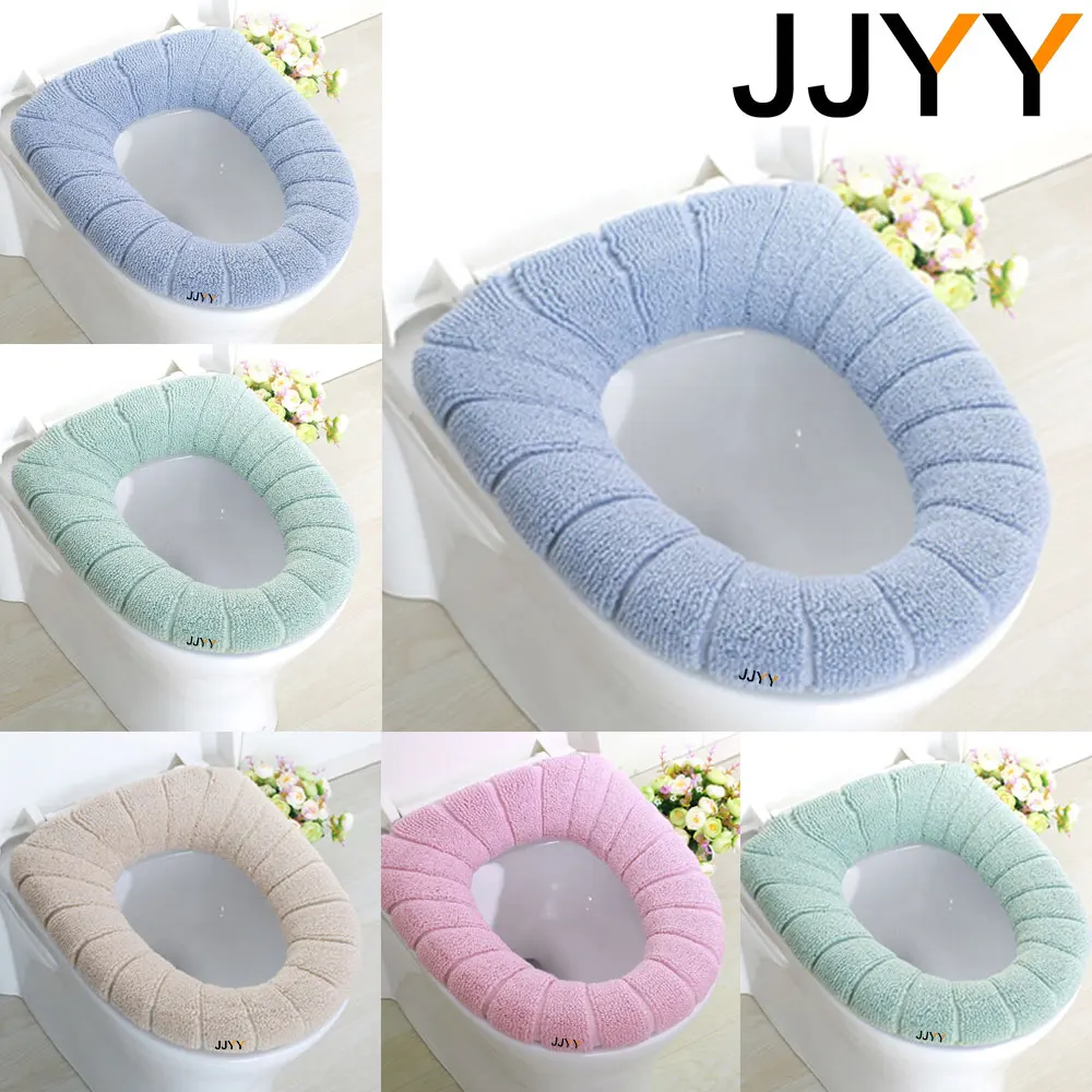 JJYY-Juste de siège de toilette universelle, chaude et douce, lavable, en polymères, Closestool, nouvelle collection