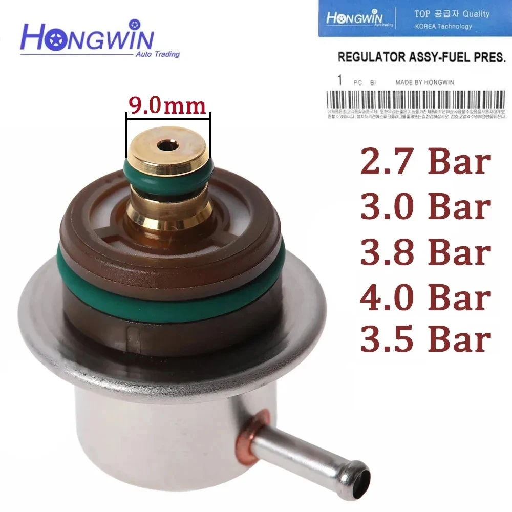 Fuel pressure regulator 9.0mm fuel pressure regulator for BMW Audi VW Frod MercedesBenz Ssangyong Seat Skoda 0280160557 0280160597 0280160575 0000781889