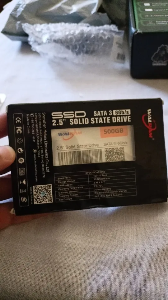 WALRAM SSD 240GB SATA3 2.5 Inch HDD 256gb 128GB 512GB Hard Drive 120GB 500GB 1TB SSD For Laptop Internal Solid State Hard Disk photo review