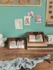 Vintage Solid wood tissue box Holder Creative Napkin Drawbox Holder Desktop Tissue Dispenser Box Home Cafe Restaurant Decoration 4