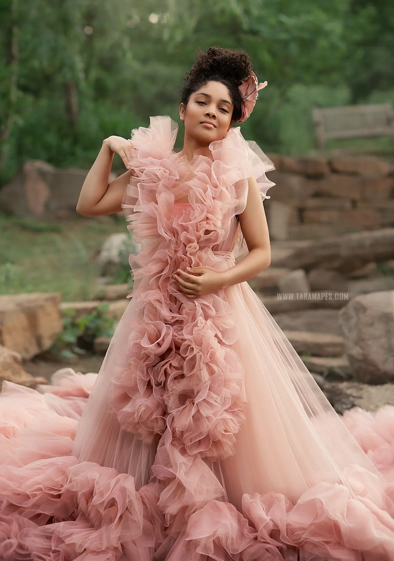 Рисунок 4 - Тюлевое платье для выпускного