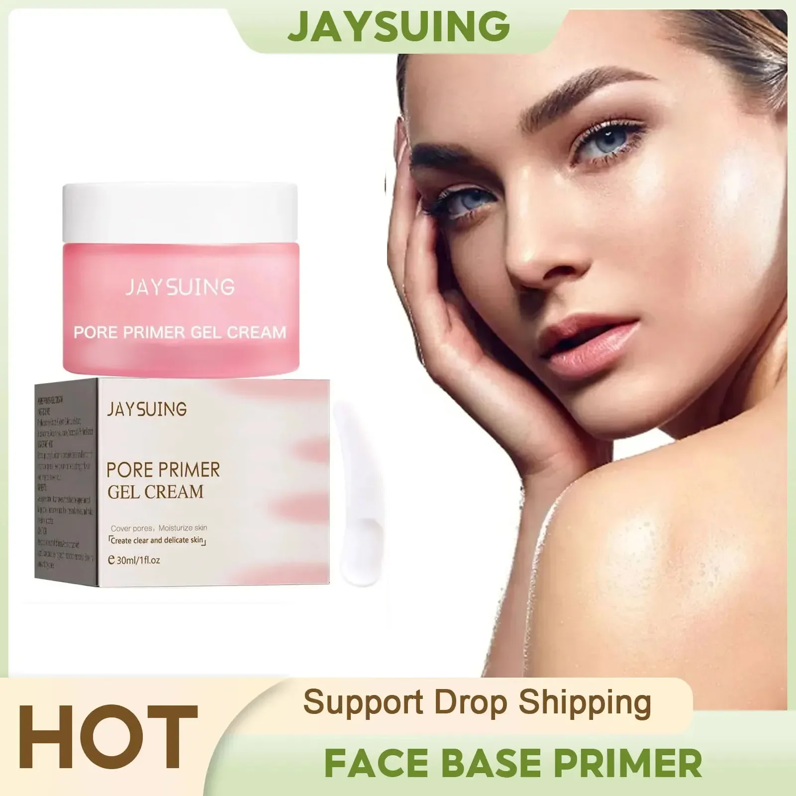 

Face Base Primer Invisible Pores Firming Whitening Concealer Moisturizing Brightening Primer Oil Control Women Makeup Base Cream