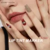 YOUNG VISION Lip Tint Marker Liquid lipstick with Nude Matte Shades, Lip Liner and Stick 2-in-1, Long Wearing and Waterproof 2